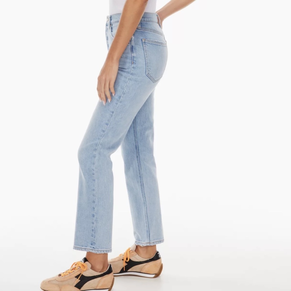 ARITZIA DENIM FORUM ARLO BLONDIE BLEU SIZE 24. WORN ONCE. - Picture 4 of 6